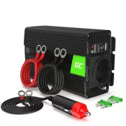 Inverter električne energije iz zelenih celic od 12 do 230 V 500 W / 1000 W