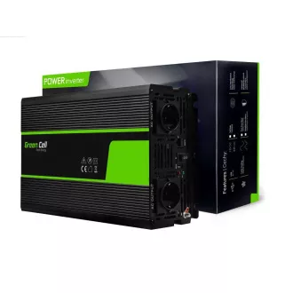 Električni pretvornik Green Cell 12V do 230V 1500W/3000W Čisti sinusni val Električni pretvornik Green Cell 12V do 230V 1500W/3000W Čisti sinusni val