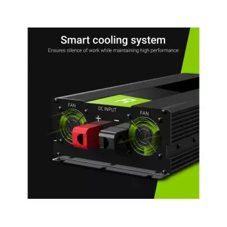 Električni pretvornik Green Cell 12V do 230V 1500W/3000W Čisti sinusni val Električni pretvornik Green Cell 12V do 230V 1500W/3000W Čisti sinusni val