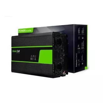 Električni pretvornik Green Cell 12V do 230V 1500W/3000W Čisti sinusni val Električni pretvornik Green Cell 12V do 230V 1500W/3000W Čisti sinusni val