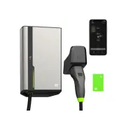 Zelena celica HabuDen Wallbox 22kW 32A 5m NFC kabel tipa 2 Pametna polnilna postaja za električna vozila z aplikacijo GC Bluetooth WiFi