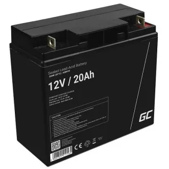 Green Cell AGM VRLA 12V 20Ah baterija brez vzdrževanja za kosilnico, skuter, čoln, invalidski voziček Green Cell AGM VRLA 12V 20Ah baterija brez vzdrževanja za kosilnico, skuter, čoln, invalidski voziček