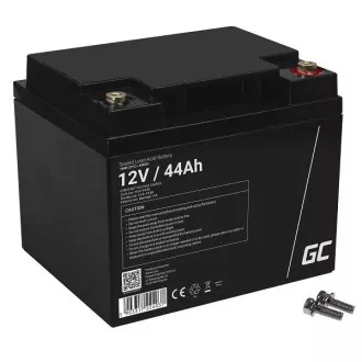 Green Cell AGM VRLA 12V 44Ah baterija brez vzdrževanja za kosilnico, skuter, čoln, invalidski voziček Green Cell AGM VRLA 12V 44Ah baterija brez vzdrževanja za kosilnico, skuter, čoln, invalidski voziček