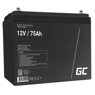 Baterija Green Cell AGM VRLA 12V 75Ah brez vzdrževanja za avtodome, fotovoltaične sisteme, plovila Baterija Green Cell AGM VRLA 12V 75Ah brez vzdrževanja za avtodome, fotovoltaične sisteme, plovila