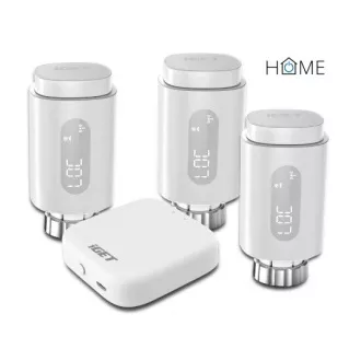 Komplet iGET HOME TS10 Premium (3x TS10 termostatski radiatorski ventil   1x Gateway GW1)