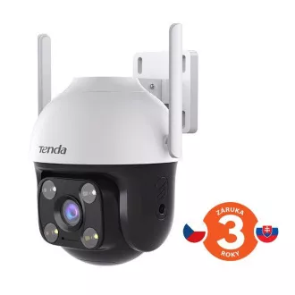 Tenda RH7-WCA - Brezžična zunanja vrtljiva kamera IP 4 MP, RJ45, nočna IR   LED luč, zvok