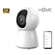 iGET HOME Camera CS4 White - brezžična notranja kamera 2K, samodejno sledenje, vrata LAN, zvok