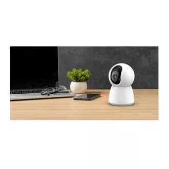 iGET HOME Camera CS4 White - brezžična notranja kamera 2K, samodejno sledenje, vrata LAN, zvok