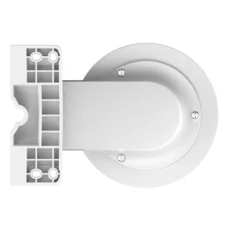 iGET HOME kamera CS8 White - Brezžična zunanja kamera 2K, samodejno sledenje, zaščita IP65, zvok