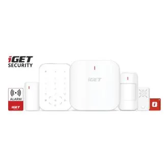 iGET SECURITY M6-4G Premium – Pametni brezžični varnostni sistem 4G LTE/WiFi/Ethernet/GSM z upravljanjem IP-kamer