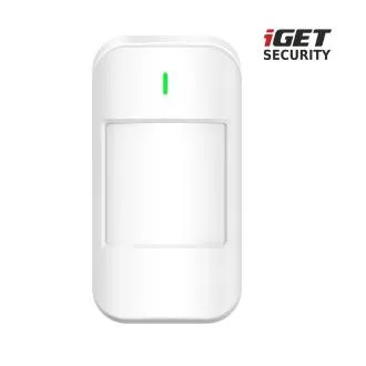 iGET SECURITY MP1 – Brezžični PIR-senzor gibanja za alarmni sistem iGET SECURITY M6, nastavljiva občutljivost, ne zazna živali iGET SECURITY MP1 – Brezžični PIR-senzor gibanja za alarmni sistem iGET SECURITY M6, nastavljiva občutljivost, ne zazna živali