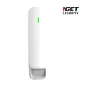 iGET SECURITY MP31 – Brezžični PIR-senzor gibanja v obliki zavese za alarmni sistem iGET SECURITY M6, življenjska doba baterije do 5 let