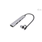 I-Tec USB-A/USB-C Metal HUB 1x USB-C 3.1   3x USB 2.0