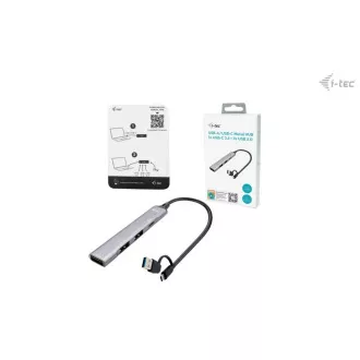I-Tec USB-A/USB-C Metal HUB 1x USB-C 3.1   3x USB 2.0
