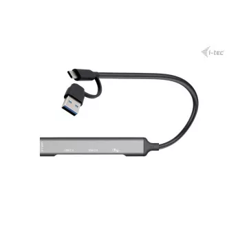I-Tec USB-A/USB-C Metal HUB 1x USB-C 3.1   3x USB 2.0