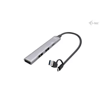 I-Tec USB-A/USB-C Metal HUB 1x USB-C 3.1   3x USB 2.0
