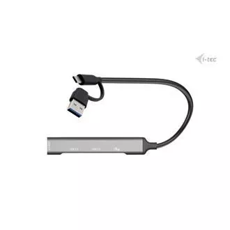 I-Tec USB-A/USB-C Metal HUB 1x USB-C 3.1   3x USB 2.0