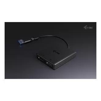 I-Tec USB-A/USB-C dvojni video adapter 4K DP