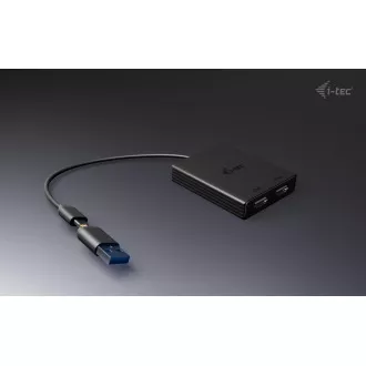 I-Tec USB-A/USB-C Dvojni video adapter 4K HDMI