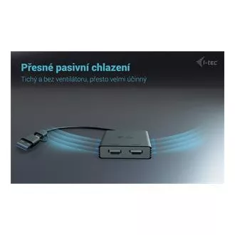 I-Tec USB-A/USB-C Dvojni video adapter 4K HDMI