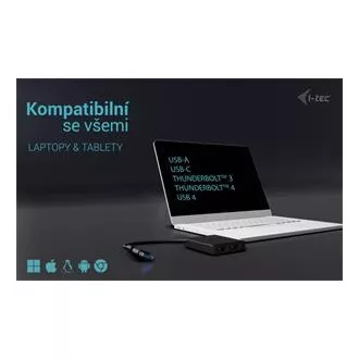 I-Tec USB-A/USB-C Dvojni video adapter 4K HDMI