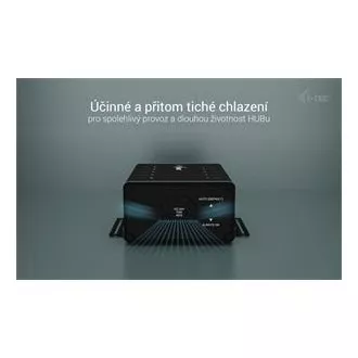 I-tec USB-C/USB-A Metal Charging Data HUB, 15 W na vrata, 10x USB-C, 180 W
