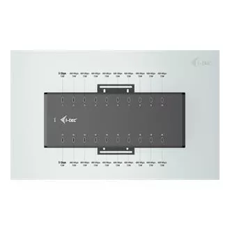 I-tec USB-C/USB-A Metal Charging Data HUB, 15W na vrata, 20x USB-C, 360W