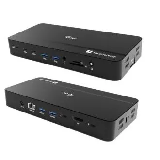 i-tec Thunderbolt 5 priključna postaja za tri zaslone, reža M.2, 6x USB, 2,5 GLAN, Power Delivery 140 W i-tec Thunderbolt 5 priključna postaja za tri zaslone, reža M.2, 6x USB, 2,5 GLAN, Power Delivery 140 W