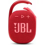 JBL Clip 4 - Rdeča (Original Pro Sound, IP67, 5W)