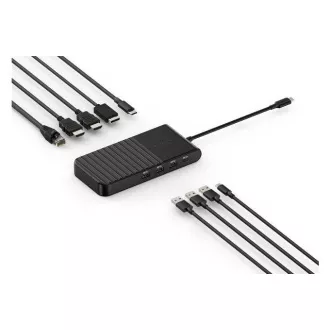 Kensington UH1500P EQ Mobilna priklopna postaja USB-C s podporo za 3 monitorje
