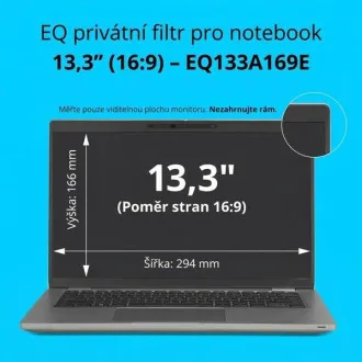 Kensington EQ zasebni filter za prenosni računalnik 13,3'' 16:9 Kensington EQ zasebni filter za prenosni računalnik 13,3'' 16:9