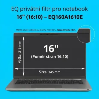 Kensington EQ zasebni filter za prenosni računalnik 16'' 16:10 Kensington EQ zasebni filter za prenosni računalnik 16'' 16:10