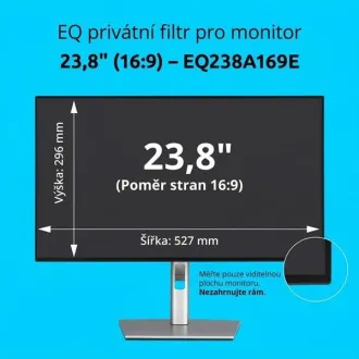 Zasebni filter Kensington EQ za 23,8'' 16:9 monitor