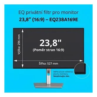 Zasebni filter Kensington EQ za 23,8'' 16:9 monitor