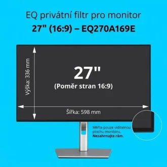Zasebni filter Kensington EQ za 27'' 16:9 monitor Zasebni filter Kensington EQ za 27'' 16:9 monitor