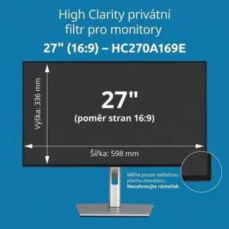 Kensington High Clarity zasebni filter za 27-palčni monitor v razmerju 16:9 Kensington High Clarity zasebni filter za 27-palčni monitor v razmerju 16:9