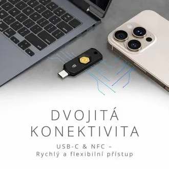 Kensington VeriMark NFC varnostni ključ – USB-C Kensington VeriMark NFC varnostni ključ – USB-C