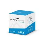 LANBERG FTP kabel CAT.6, Cu, dolžina 305 m, siv, CPR   Fluke pass, PVC