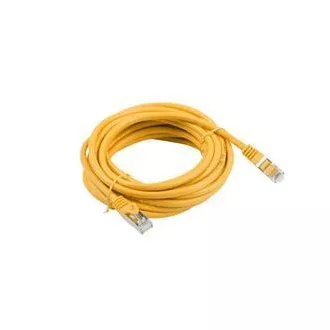 LANBERG Povezovalni kabel cat6 FTP 15m rumene barve Fluke Passed