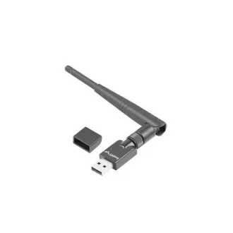 LANBERG USB BREZŽIČNA OMREŽNA KARTICA NC-0150-WE N150 1X ZUNANJA ANTENA