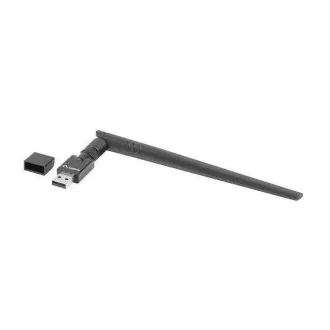 LANBERG USB ADAPTER BREZŽIČNA OMREŽNA KARTICA NC-0300-WIE N300 1X NOTRANJA   1X ZUNANJA ANTENA