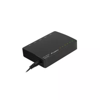 LANBERG SWITCH DSP3-1005-60W 5X 1GB POE  (4 VRATA POE 30W/VRATA MAX. 60W) NEURAVNAVANO NAMIZJE