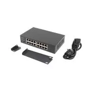 LANBERG SWITCH RSGE-16 16X 1GB GIGABIT ETHERNET BREZ UPRAVLJANJA 10"/19"