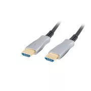 LANBERG HDMI KABEL M/M V2.0 50M OPTIČNI ČRN AOC