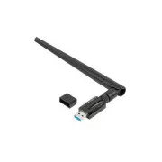 LANBERG USB ADAPTER BREZŽIČNA OMREŽNA KARTICA NC-1200-WIE AC1200 DUAL BAND 1X NOTRANJA   1X ZUNANJA ANTENA