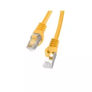 LANBERG Povezovalni kabel cat6 FTP 1m rumene barve Fluke Passed