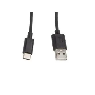 LANBERG KABEL USB-C(M)->USB-A(M) 2.0 1 m ČRN LANBERG KABEL USB-C(M)->USB-A(M) 2.0 1 m ČRN