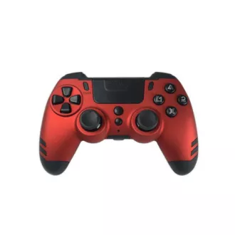 LEXIP BY STEELPLAY - BREZŽIČNI IGRALNI KRMILNIK, PC/PLAYSTATION 4, RDEČ