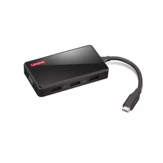 Lenovo Dock CONS - Lenovo 100 - potovalni USB-C (največ 100 W), 3x USB-A, 1x HDMI, 1x VGA Lenovo Dock CONS - Lenovo 100 - potovalni USB-C (največ 100 W), 3x USB-A, 1x HDMI, 1x VGA