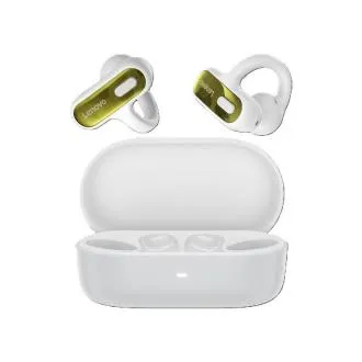 Lenovo Open-Ear Clip-on Earbuds X500 = brezžična slušalka v beli barvi Lenovo Open-Ear Clip-on Earbuds X500 = brezžična slušalka v beli barvi